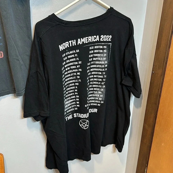 2005/2022 VTG BUNDLE motley crue concert merch tour t-shirts black L/3XL - Picture 4 of 12